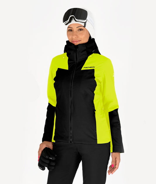 Fleiding Giacca Sci Isolata Donna GIALLO