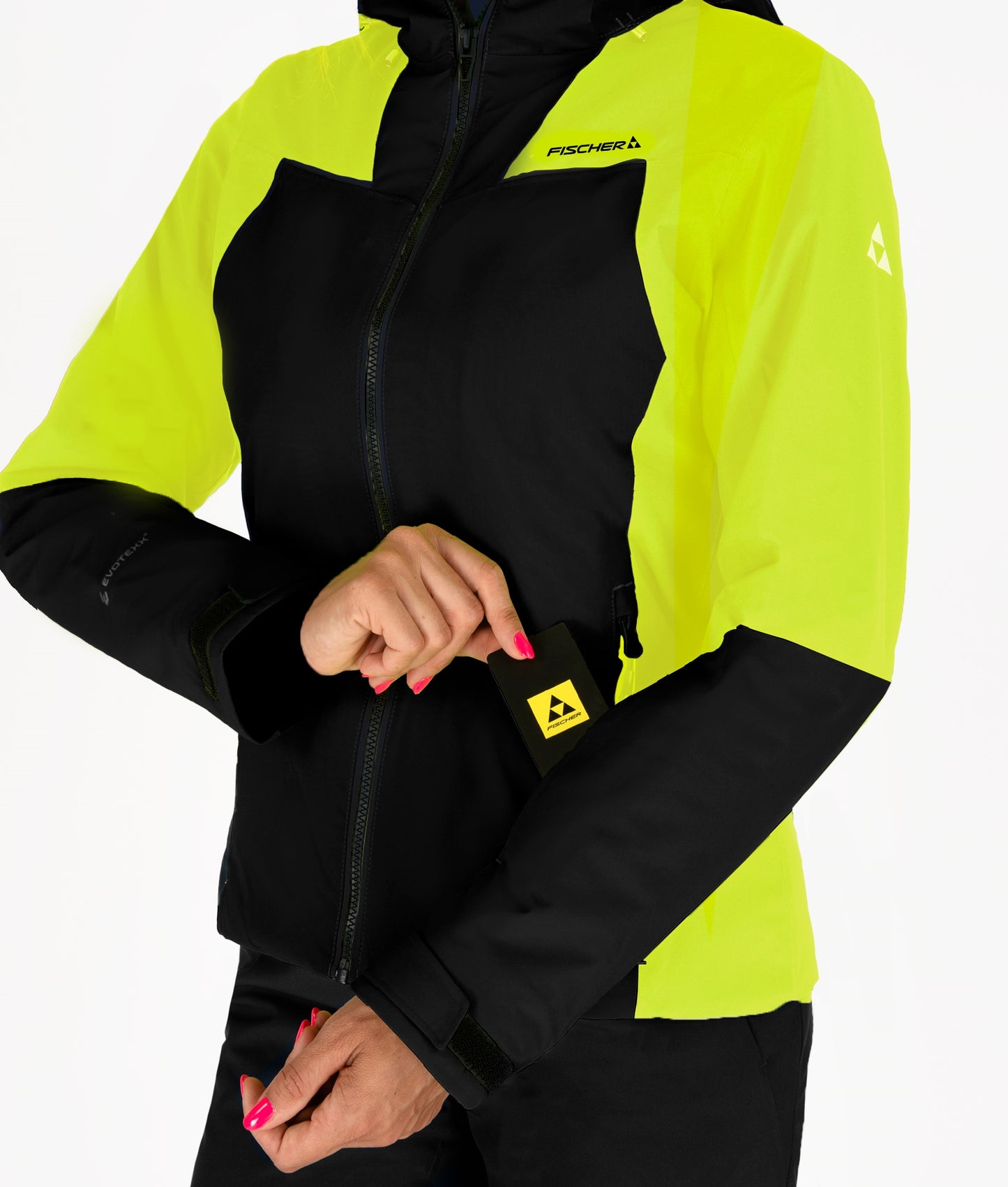 Fleiding Giacca Sci Isolata Donna GIALLO