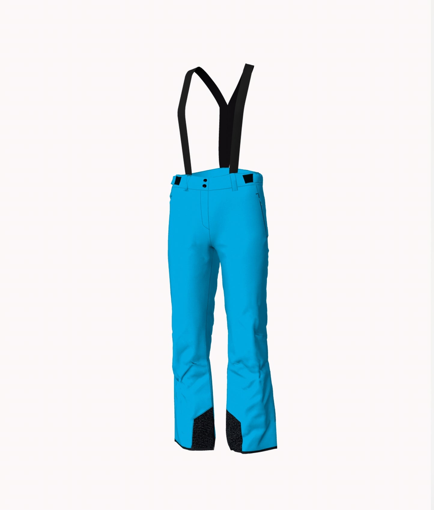 Fulpmes Pantaloni Sci Isolati Donna BLU OCEANO