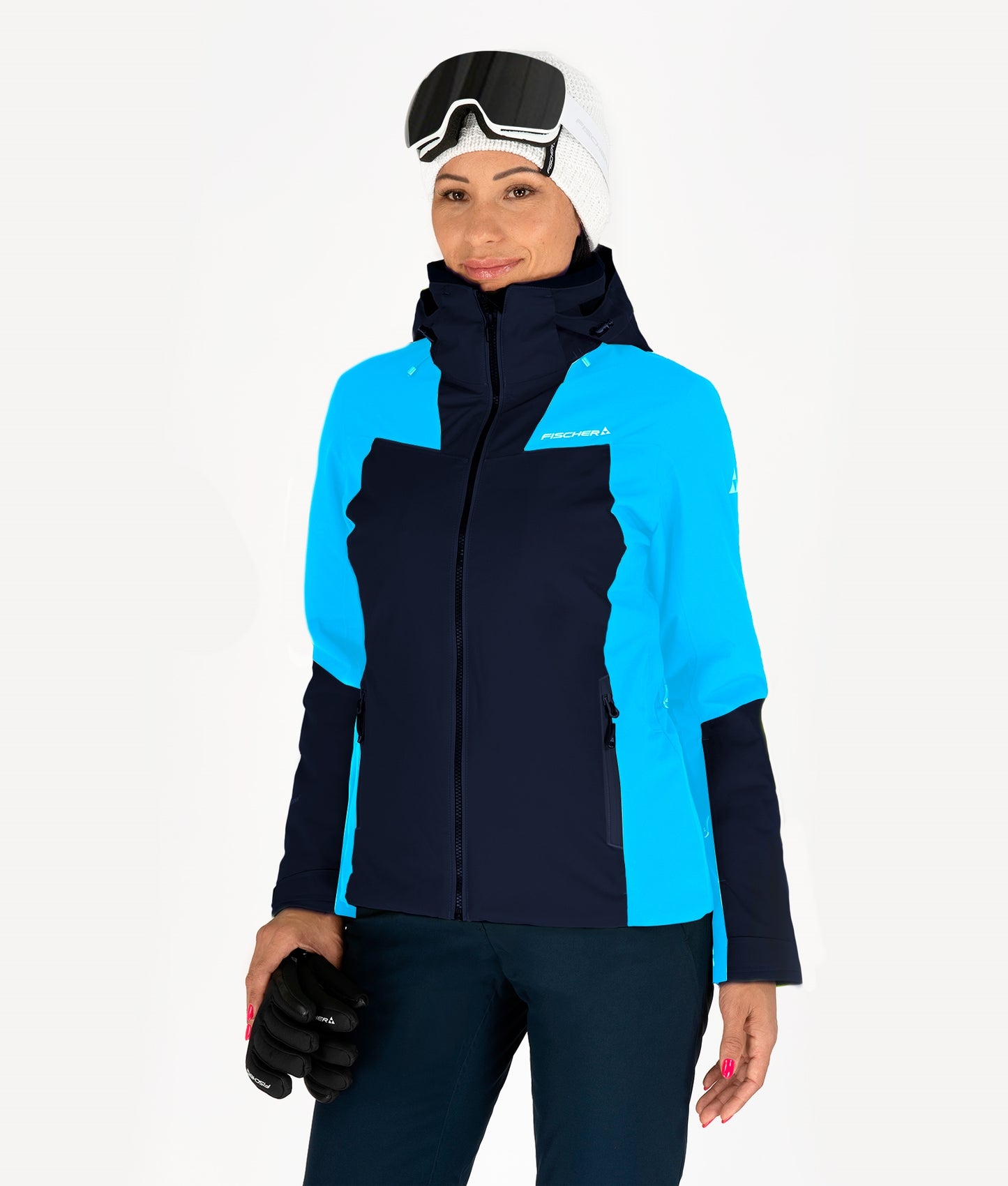 Fleiding Giacca Sci Isolata Donna BLU OCEANO